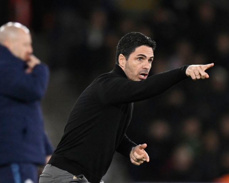 Arteta says players need to channel frustration into motivation against Sporting
