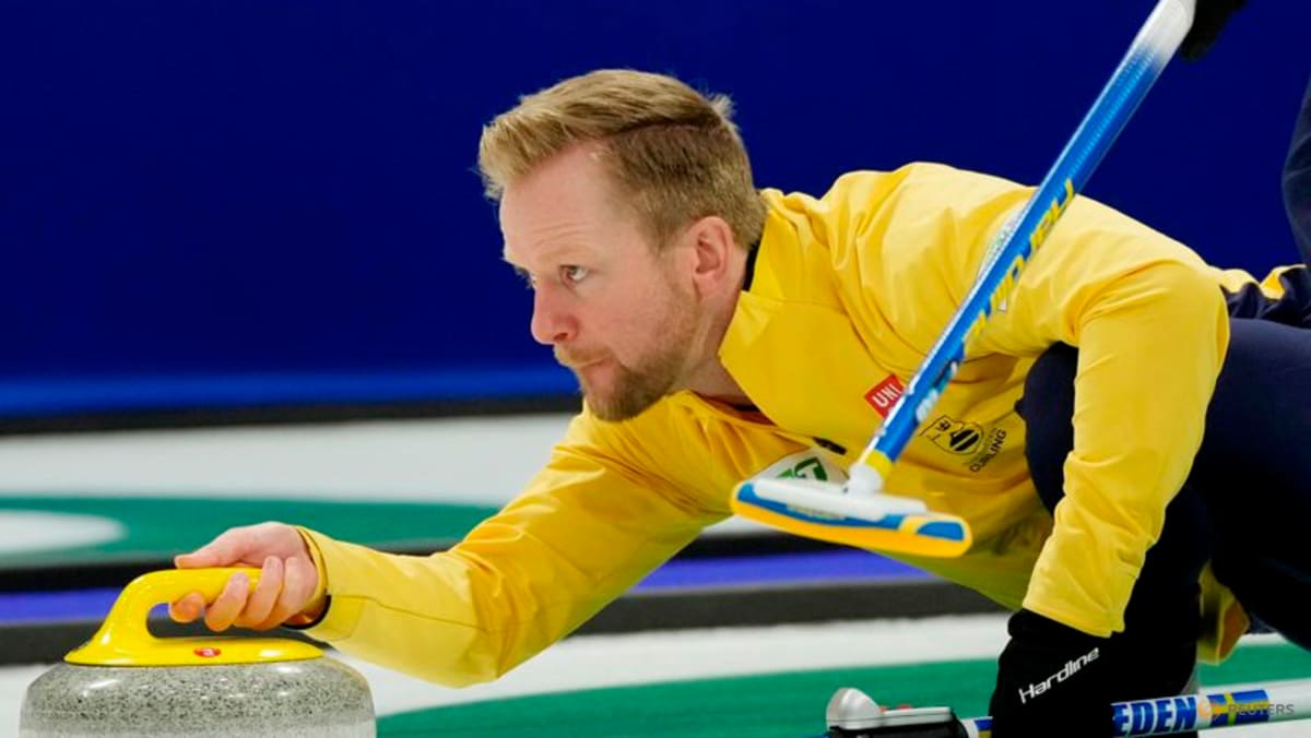 Curling-Sweden's Edin adopts business-like approach to title defence