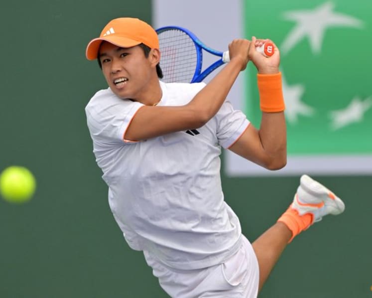 Californian Tien relishes full-circle moment at Indian Wells