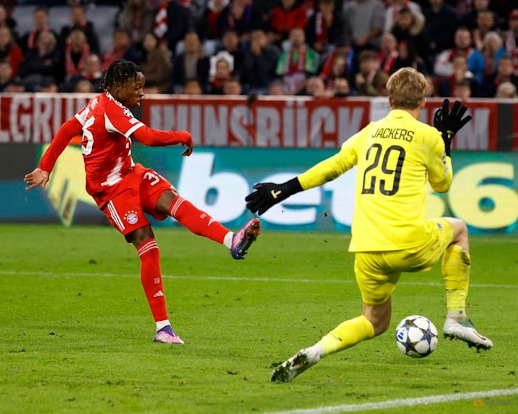 Formidable Bayern crush Brugge 4-0 to stretch winning run