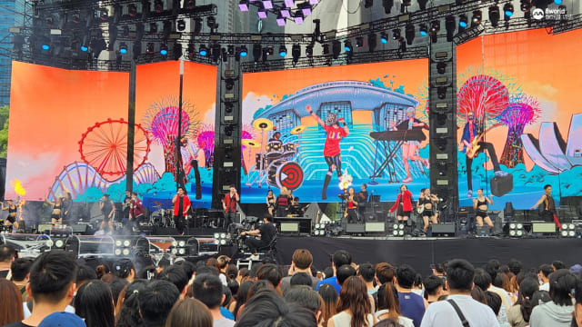 “One Love Asia Festival”首晚　5小时月下音乐狂欢