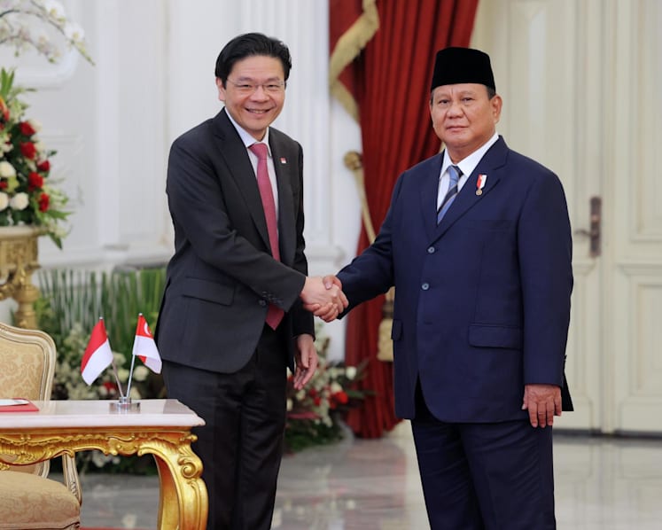 PM Wong congratulates Indonesia President Prabowo on his inauguration and strong mandate