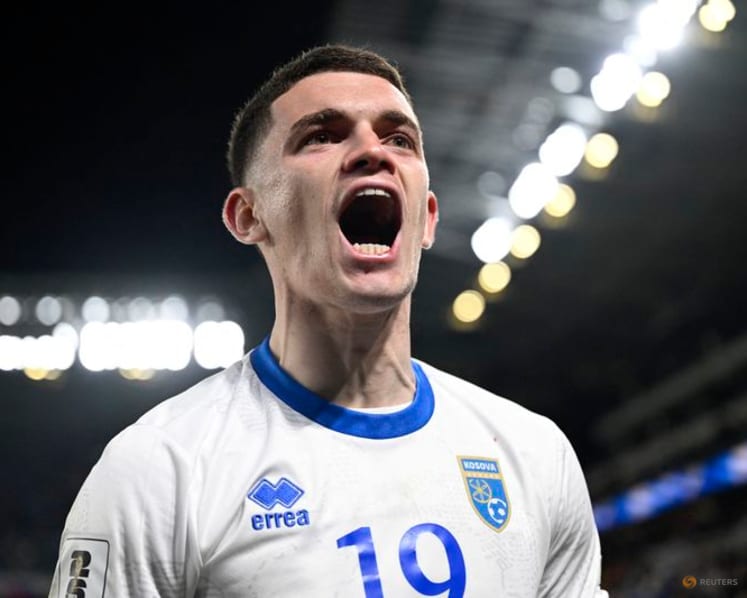 Kosovo stun Slovakia to book playoff final at home to Turkey