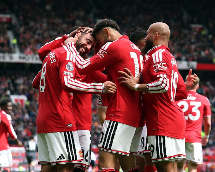 West Ham on brink of relegation, United's Fernandes equals assist record