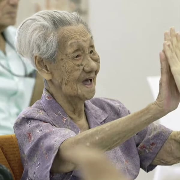 前线追踪 | 104岁人瑞：人活着就要有一颗善良的心