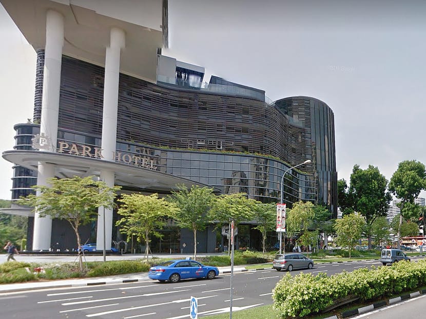 At least four guests from the Park Hotel Alexandra (pictured) have said that they found their rooms to be unclean when they checked in to serve their stay-home notices.