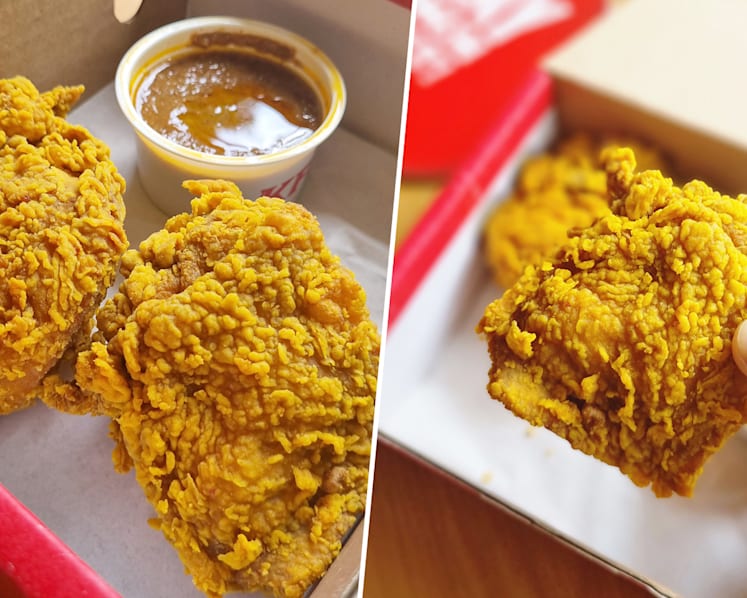 KFC’s New Satay Crunch Fried Chicken Taste Test: Nice Or Not?