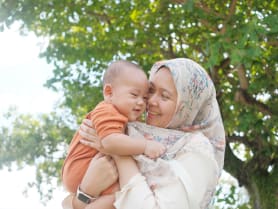 Becoming a new mum for the first time, I felt both grief and joy when caring for my baby