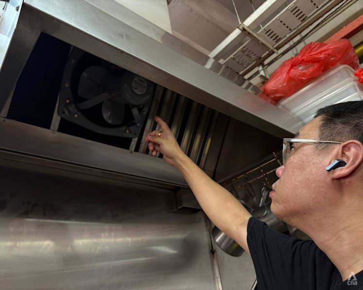 Chinatown Complex hawkers get temporary exhaust fix after week of sweltering conditions