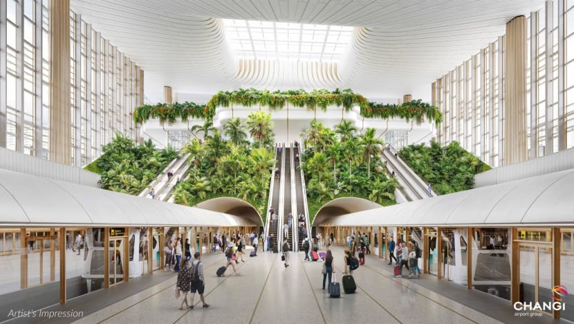 MRT at Changi Airport T5 to be an interchange station linking TEL and CRL