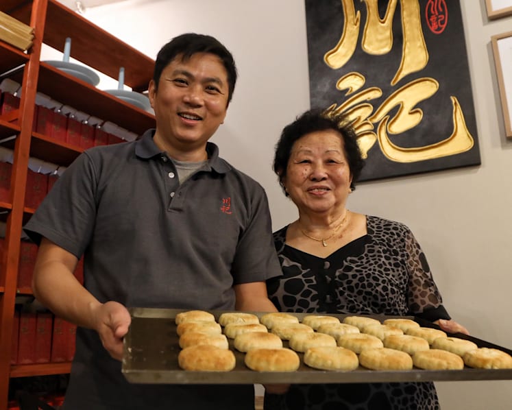 Mother-and-son duo keeping tradition alive with Hainanese mooncakes