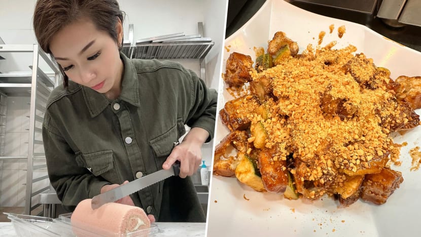 Mediacorp Baking Show Contestant Opens Rojak & Popiah Stall That Also Sells Cakes & Cookies Mediacorp Baking Show Contestant Opens Rojak & Popiah Stall That Also Sells Cakes & Cookies