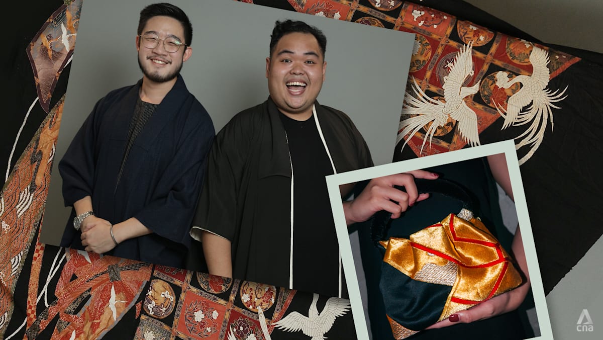 This Singapore fashion label turns discarded kimonos from Japan into modern fashion pieces