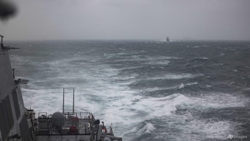 First US Navy ships sail through Taiwan Strait since Trump inauguration First US Navy ships sail through Taiwan Strait since Trump inauguration