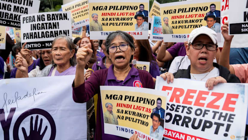 Tunjuk perasaan terhadap skandal rasuah di Filipina adalah wajar, kata Presiden Marcos