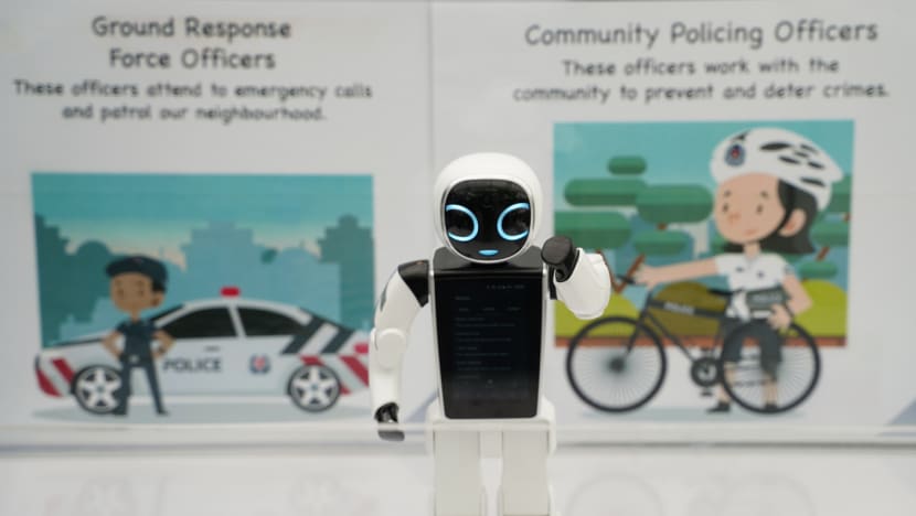 Kindergarten robocop and drones among new tools to support Singapore police