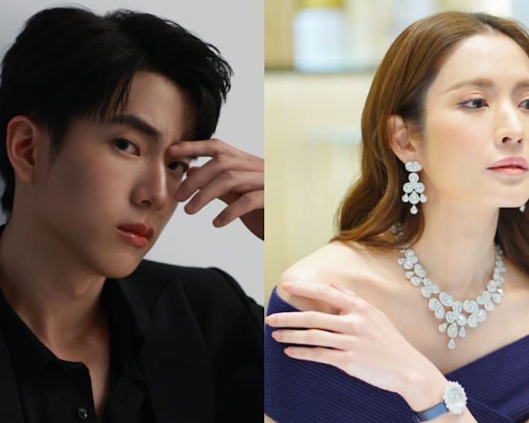 Thai heartthrob Nonkul, 27, dating 43-year-old Thai actress Aff Taksaorn