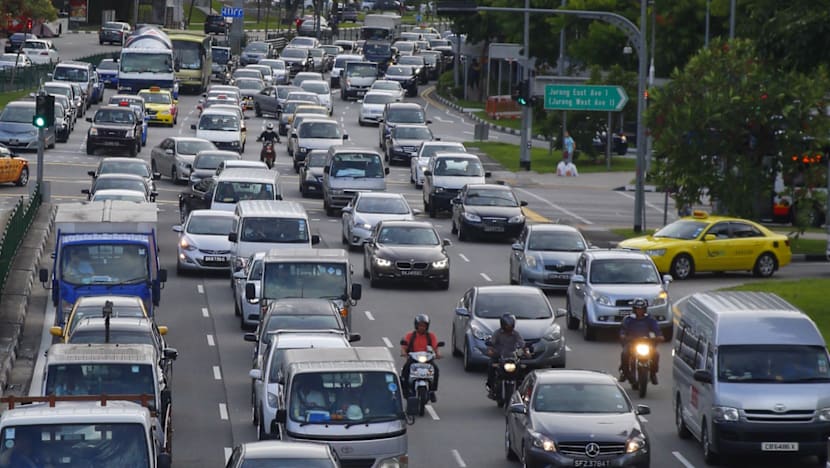 Two lanes along PIE closed after new oil spill
