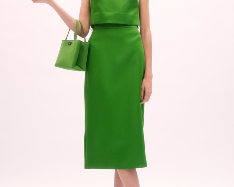 pantone green dress Going green: drops a new colour that brims with 'promise and possibilities' Occasion:Vegas