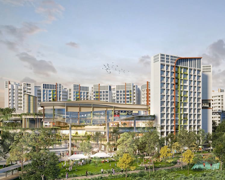 Design of future HDB projects to take into account residents' physical, social and mental health