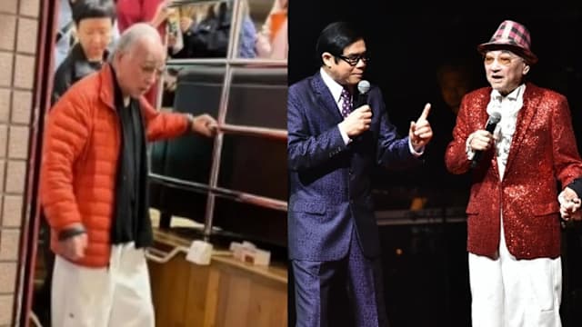 台上神采飞扬、台下步履蹒跚　84岁卢海鹏真实健康状况惹担忧