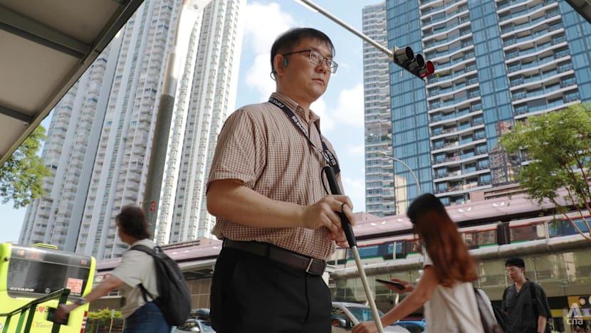 Partially blind, this man is making sure Singapore doesn't lose sight of its disabled community