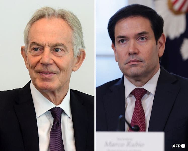 Trump names Blair, Rubio to Gaza 'board of peace'