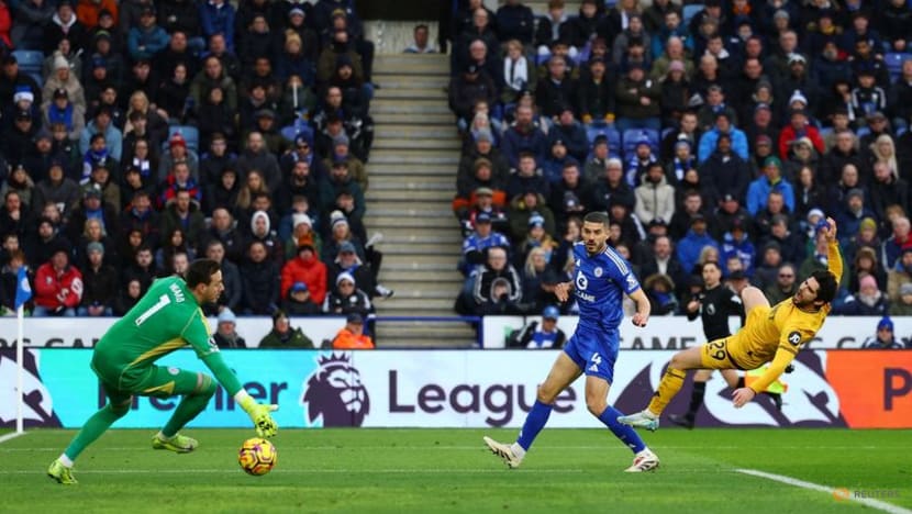 Wolves maul Leicester 3-0 in Pereira's first game in charge