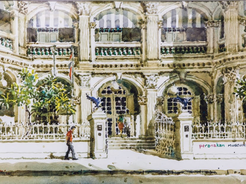 Singapore Watercolour artist Francis Tan stages his first solo exhibition