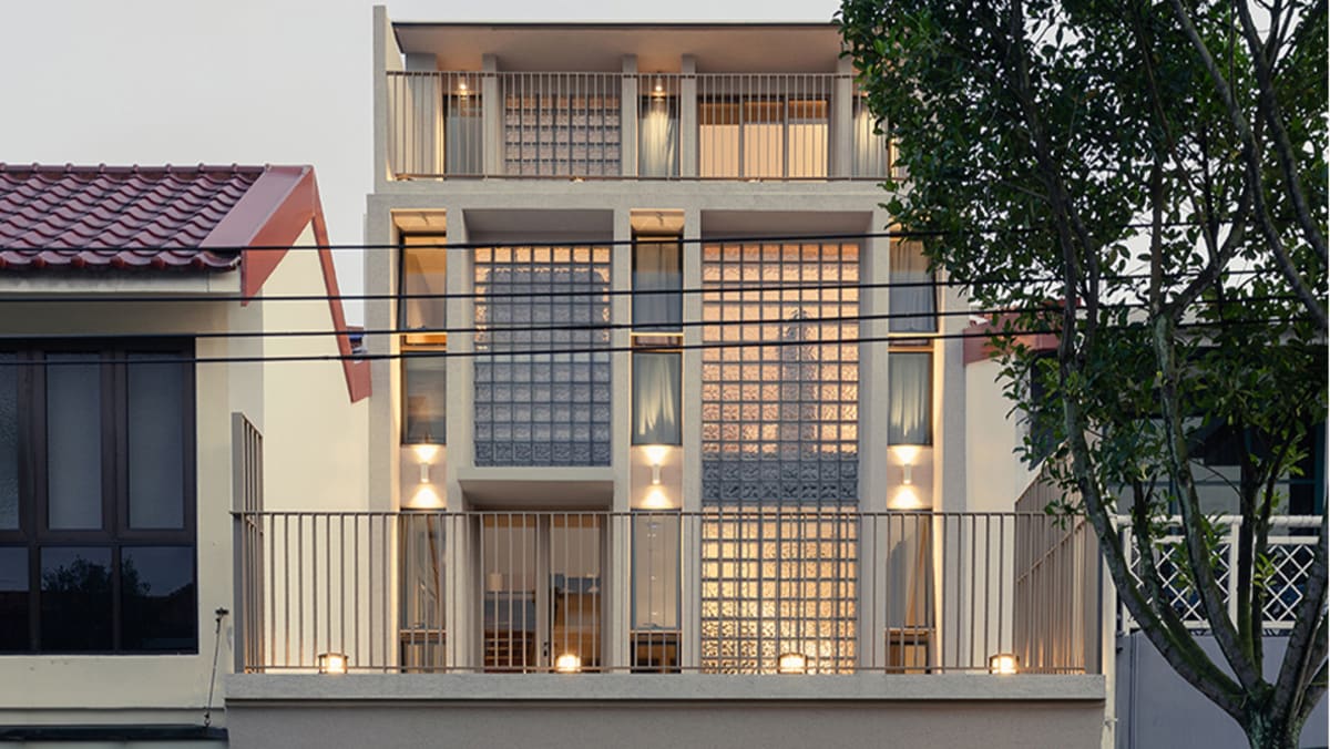 A Thomson terrace house makeover inspired by a Ginza landmark