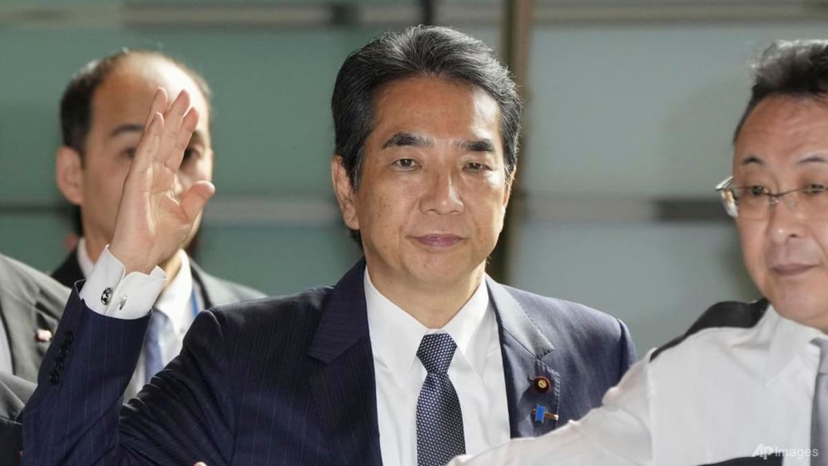 Japanese Immigration Officers Rice Japanese farm minister resigns following gaffe over rice - CNA