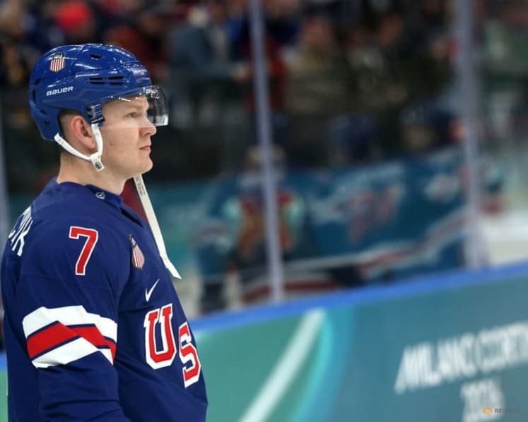 Ice hockey-US can peak at the right time, says forward Brady Tkachuk