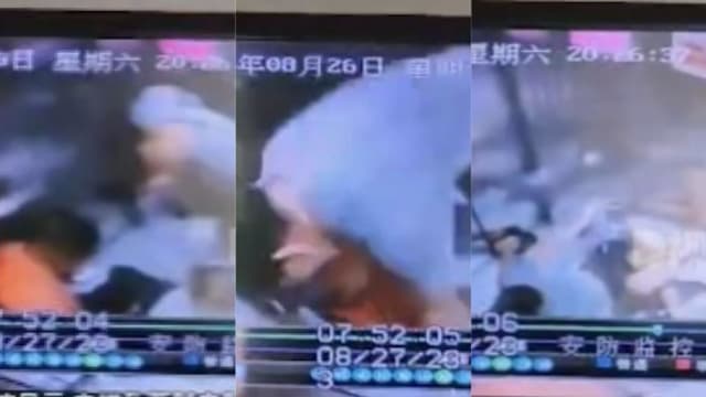 湖南电梯坠落三人伤 坠落瞬间画面曝光