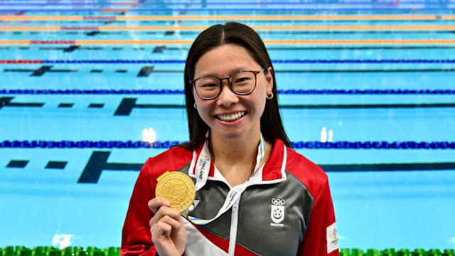 沈恩夷刷新东运纪录 50米蛙泳勇夺金牌