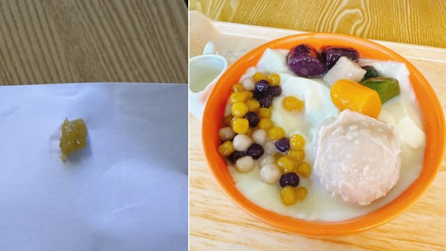 男子惊见甜品里藏针 甜品店公开道歉