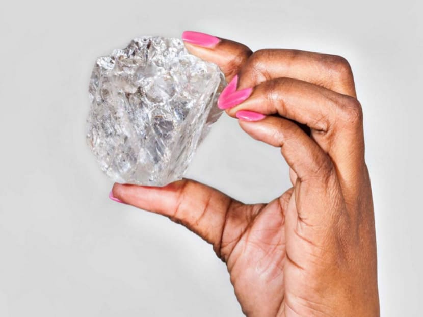 1,111 carat diamond discovery. Source: Portland Communications via Bloomberg