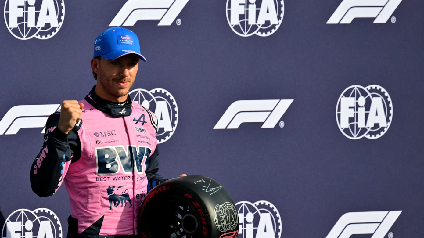 F1意大利大奖赛：阿尔卑加斯利夺职业生涯首杆位