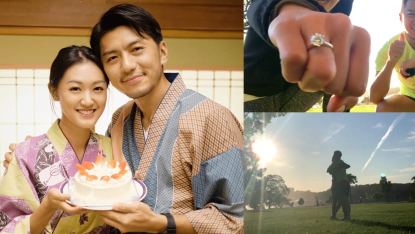 TVB Stars Benjamin Yuen And Bowie Cheung Reveal That They Got Engaged Before Buying Their S$12mil Apartment TVB Stars Benjamin Yuen And Bowie Cheung Reveal That They Got Engaged Before Buying Their S$12mil Apartment