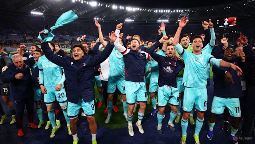 Cambiaghi late show sinks Roma as Bologna join Villa and Porto in Europa League quarters