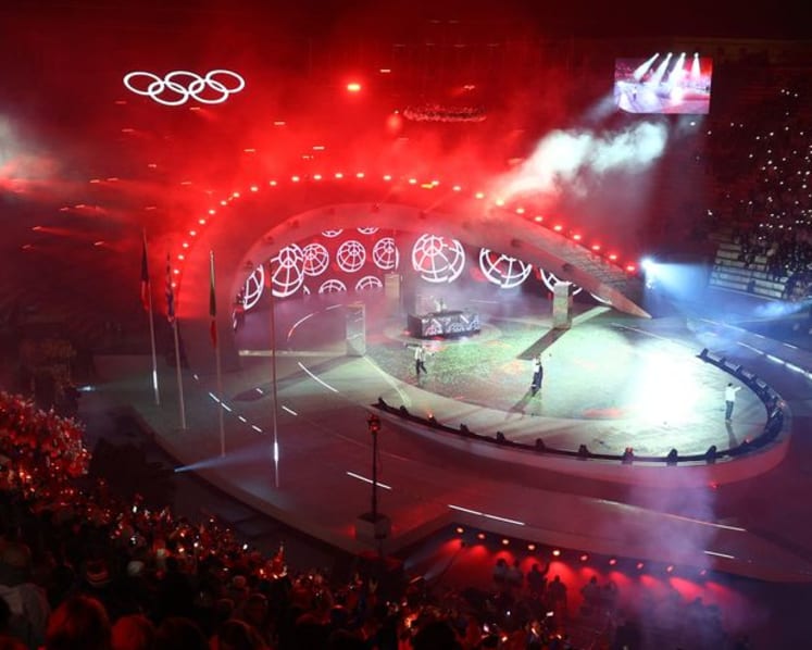 'Magical' Italian Games close with party in ancient Verona Arena