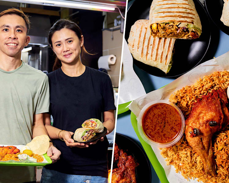SAF major quits army to become biryani hawker, living the dream despite 90% pay cut