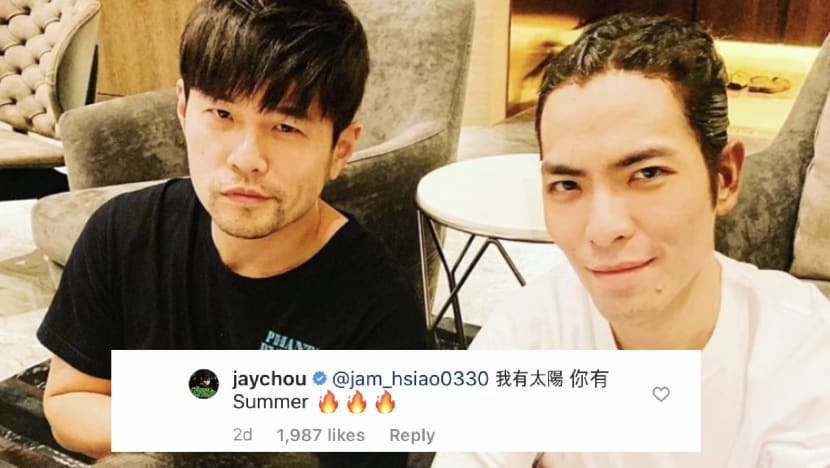 Jay Chou Teases Jam Hsiao About His Rumoured Relationship With His Longtime Manager Jay Chou Teases Jam Hsiao About His Rumoured Relationship With His Longtime Manager