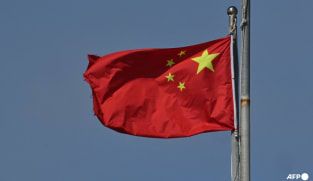 Chinese military jet crashes, pilot safely ejects