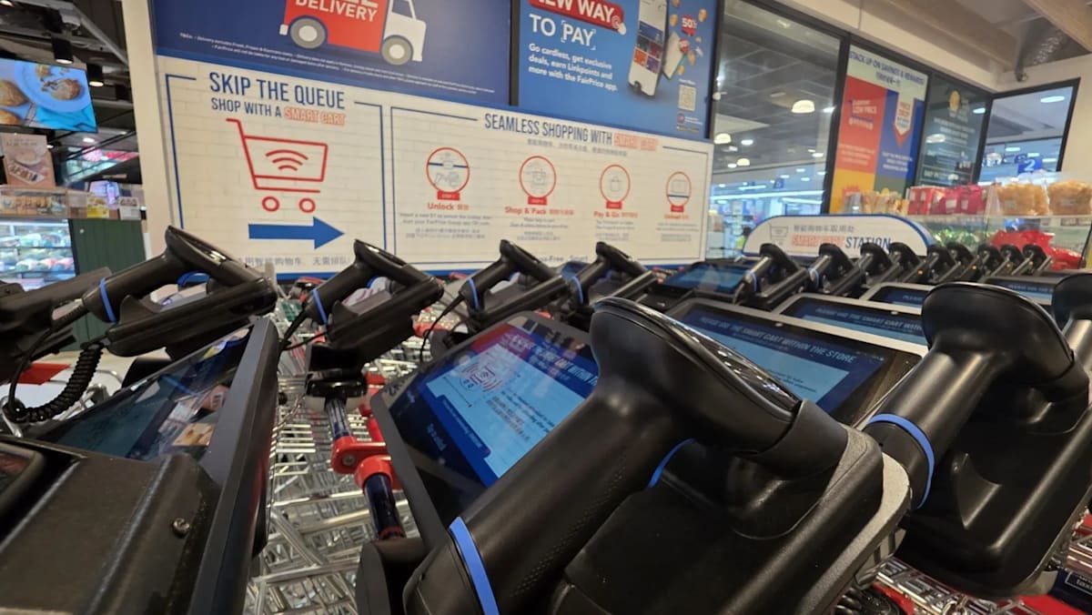 FairPrice to roll out smart shopping carts with self-checkout, navigation features by end-2026