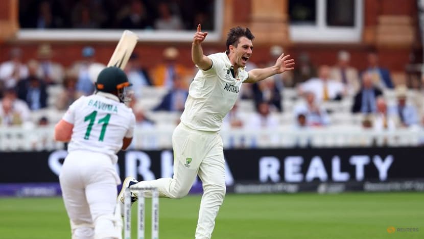 Australia hold upper hand as bowlers dominate at WTC final - CNA