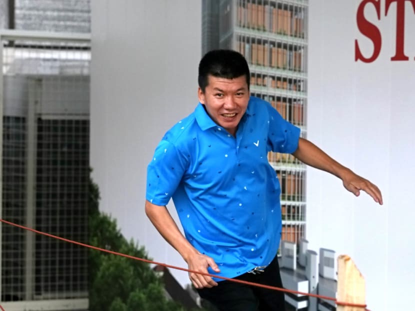 Angry that he was ignored by a waitress at an eatery, Tay Soo Yong grabbed chopsticks from a table and flung them in her direction, twice. Photo: Nuria Ling/TODAY