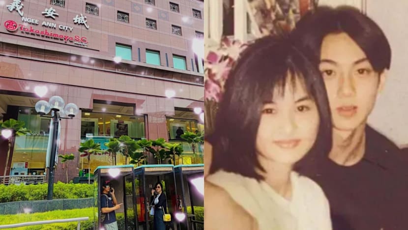 Singer Wu Chun returns to Singapore phone booth where he tearfully called his wife 30 years ago