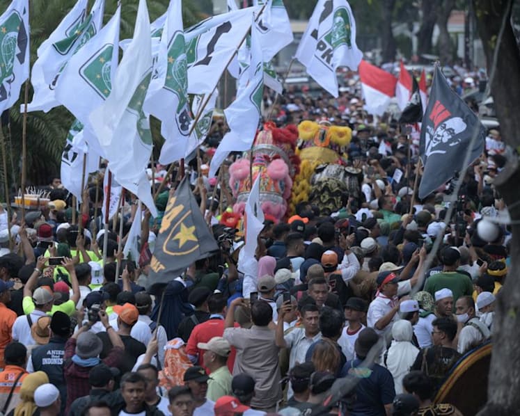 Anies Baswedan dan Ganjar Pranowo sudah mendaftar ke KPU, pendamping Prabowo Subianto masih abu-abu