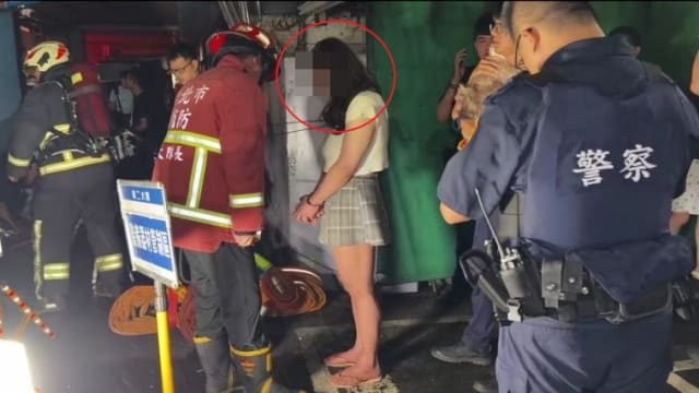 台男纵火后扮女装报案 邻居遭波及一命危
