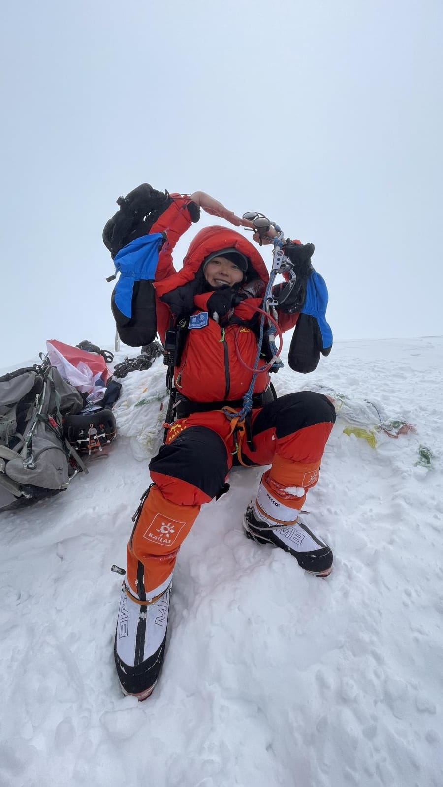 The Singaporean female mountaineer who scaled Everest, K2 and Annapurna